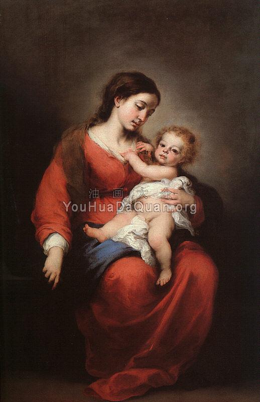 Virgin and Child - 巴托洛梅·埃斯特班·牟利罗